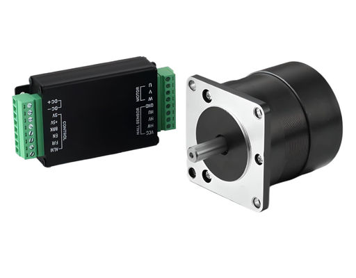 57 mm Gleichstrom elektrischer 24 Volt Bürstenloser Motor 188 Watt Hochgeschwindigkeitssicherheitsbetrieb