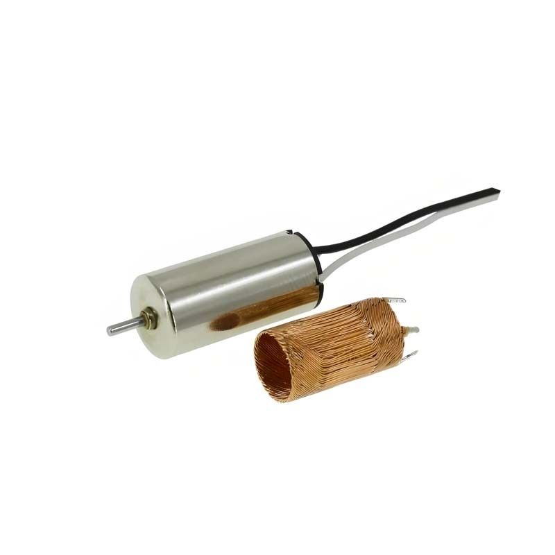 8mm Bürsten-Kernloser Gleichstrommotor Kohlenstoff 0,3mNm 8620rpm 2,4 V Ermüdungsbeständig
