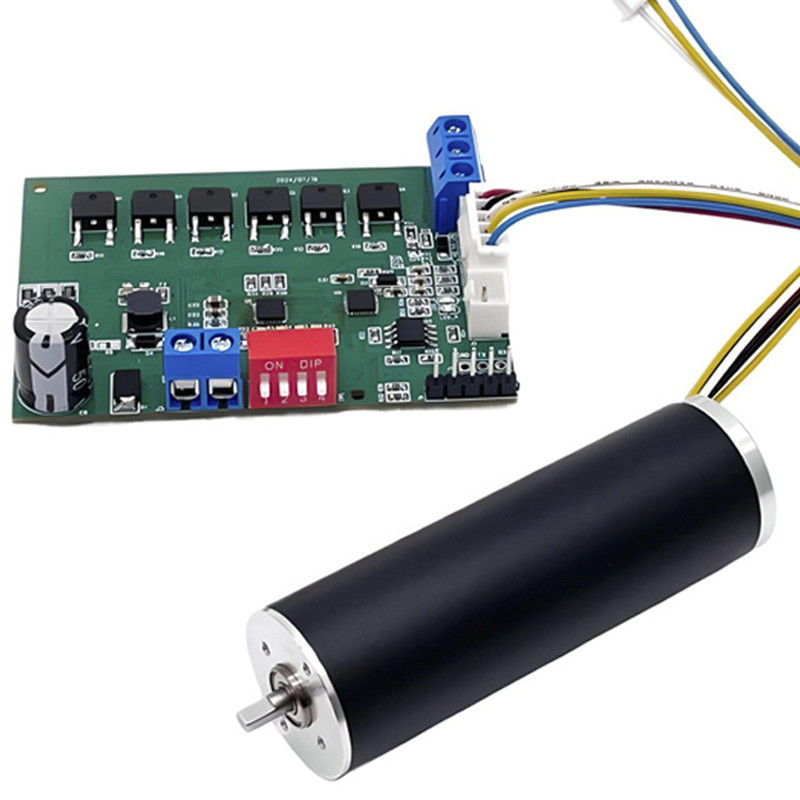 22 mm Bürstenloser Kernloser Motor Schlitzloser Motor 12V bis 48V 43W 16360rpm Anpassbarer BLDC-Motor